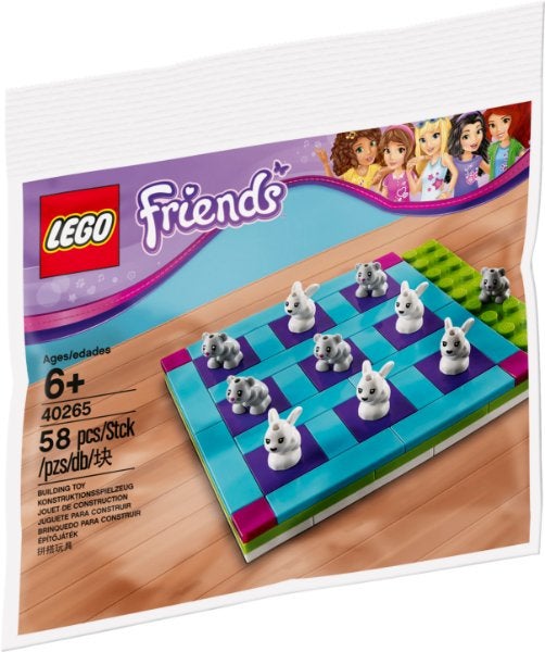 LEGO Friends 40265 Tic-Tac-Toe (sachet en plastique) Nouveau, Neuf, Enlèvement ou Envoi, Lego, Ensemble complet