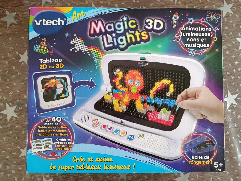 VTECH Magic Lights 3D
- très bon état, Hobby en Vrije tijd, Overige Hobby en Vrije tijd, Ophalen