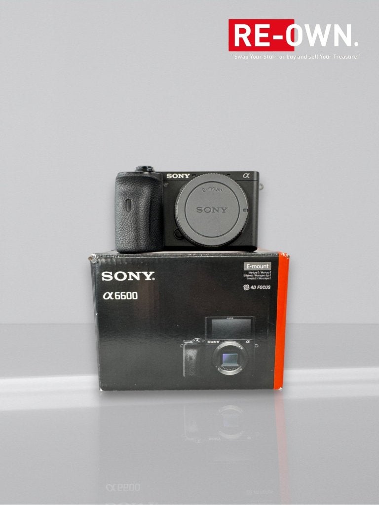 SONY A6600 BODY | NIEUWSTAAT | DOOS | 212 CLICKS | GARANTIE