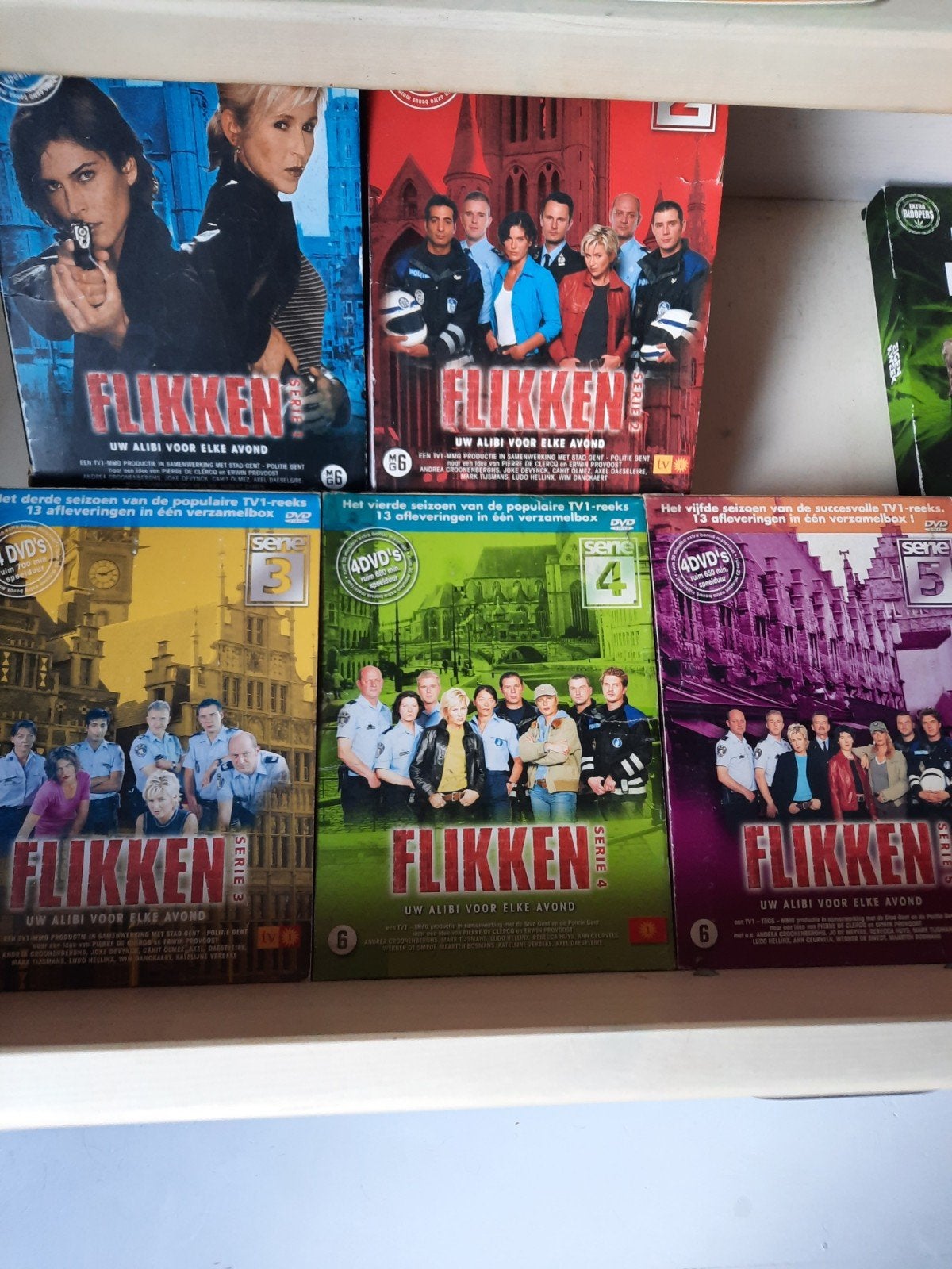 Flikken., Cd's en Dvd's, Ophalen, Seizoen 1
