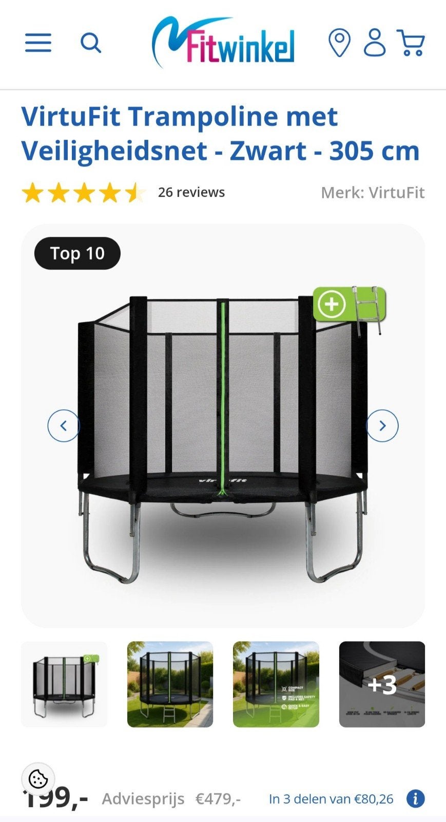 trampoline, Enlèvement, Comme neuf