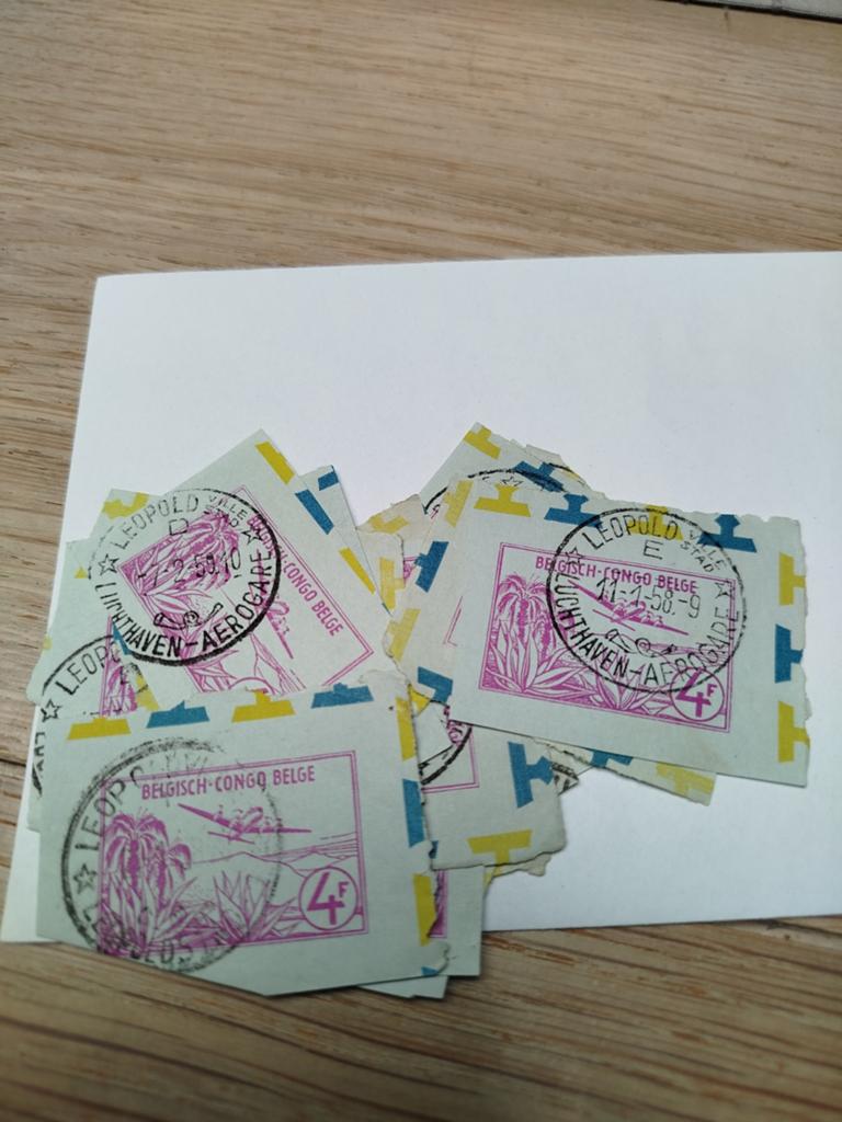 Postzegels van Belgisch Congo - lot 42, Verzenden