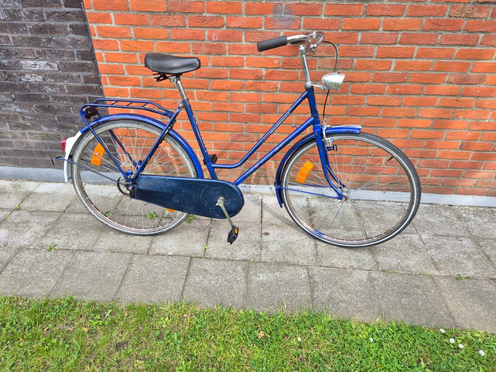 Dames fiets Gazelle, Ophalen