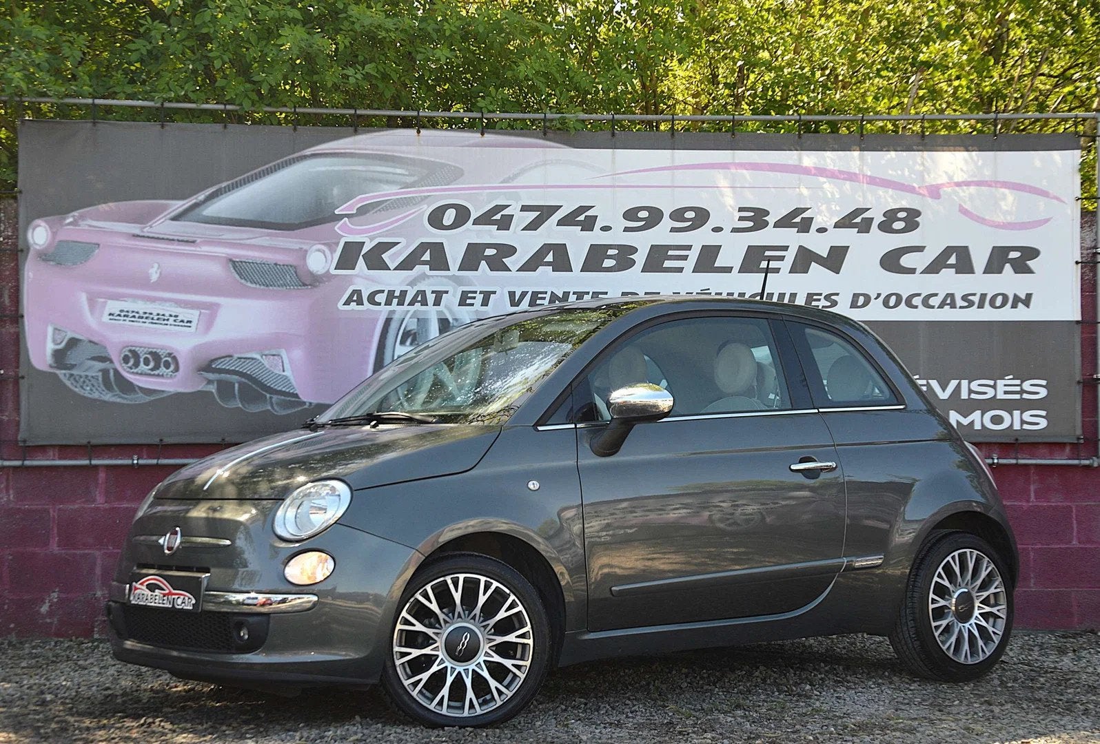 Fiat 500 Lounge 1.2i TOIT PANO CLIM 111.681KM (bj 2013), Auto's, 4 zetels, Stof, Gebruikt, https://public.car-pass.be/vhr/3c252dab-4fcb-469e-9864-10884ca6cccd