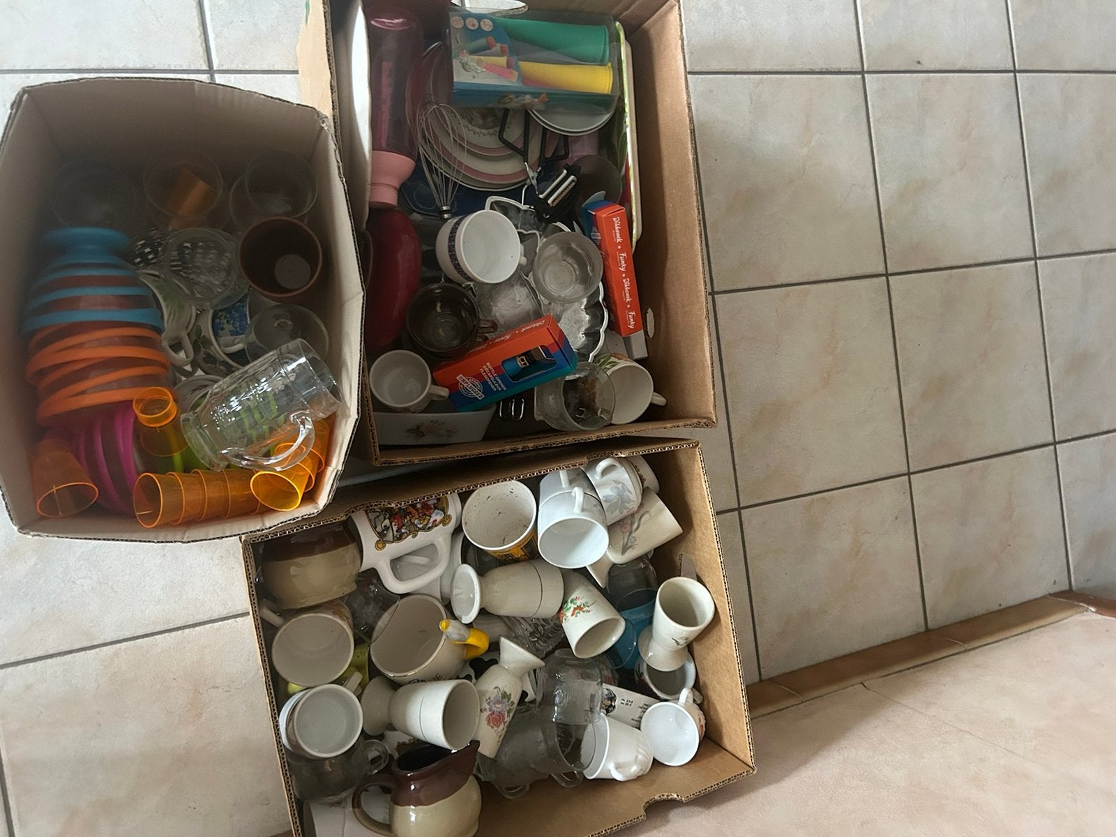 Lot de vaiselle, Huis en Inrichting, Keuken | Keukenbenodigdheden, Ophalen, Gebruikt