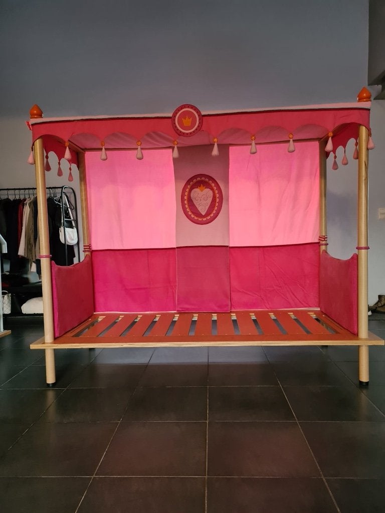 hemelbed haba, Ophalen, 85 tot 100 cm, Gebruikt, Lattenbodem