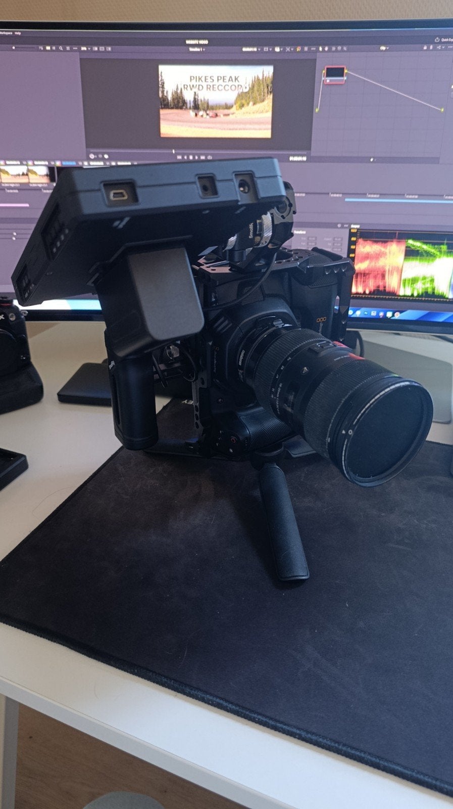 BLACKMAGIC 4K VOLLEDIG GEBOUWD, KLAAR OM TE FOTOGRAFEREN