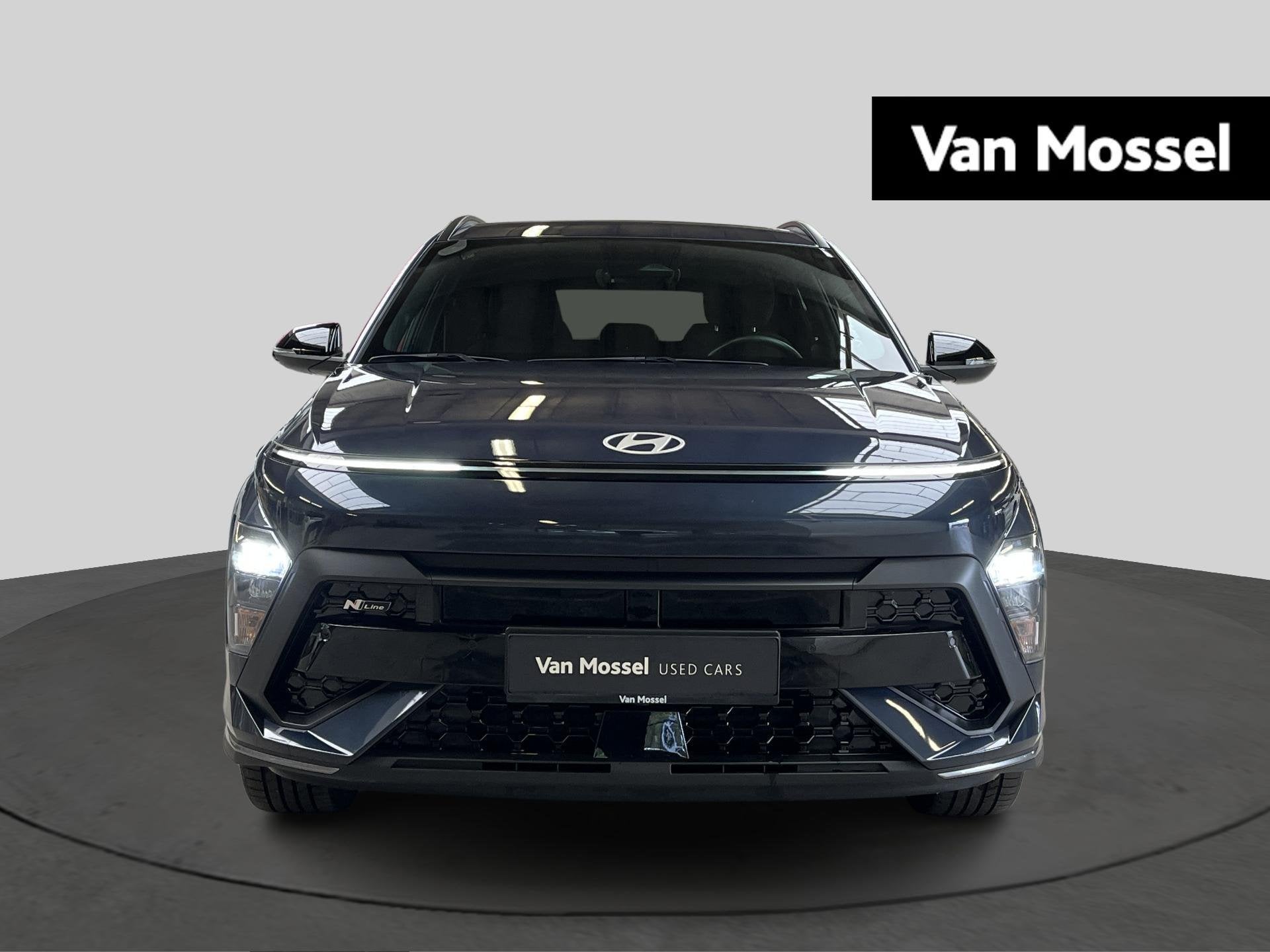 Hyundai Kona 1.6 GDi Hybrid Feel N-Line 6-DCT, Auto's, Stof, Gebruikt, 4 cilinders, 102 kW