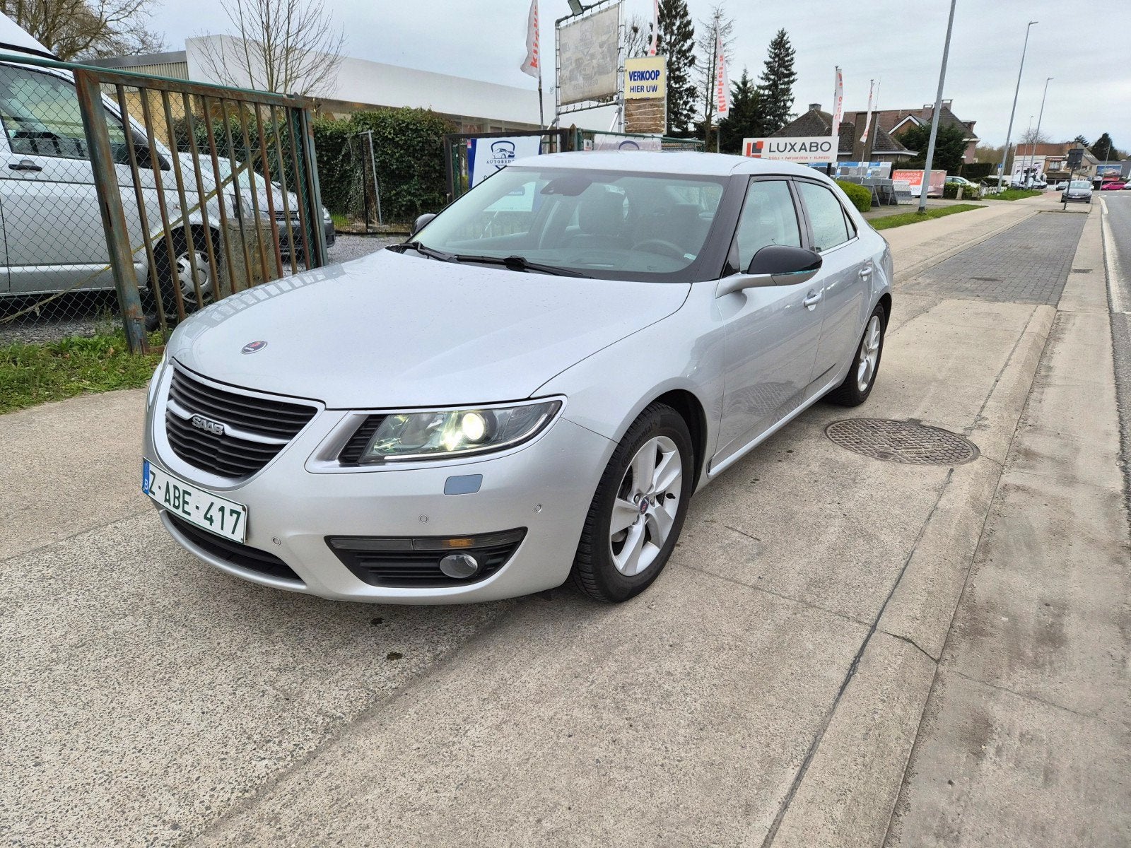 Saab 95NG 2.0TiD⁴ AUTOMAAT Full Opties, Auto's, Saab, Automaat, Euro 5, Parkeersensor, Leder