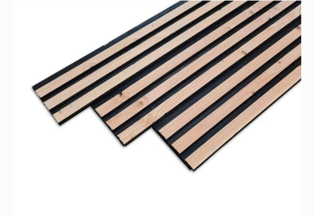 akoestische panelen akupanels triple rhombus gevelbekleding, Ophalen of Verzenden, Hout