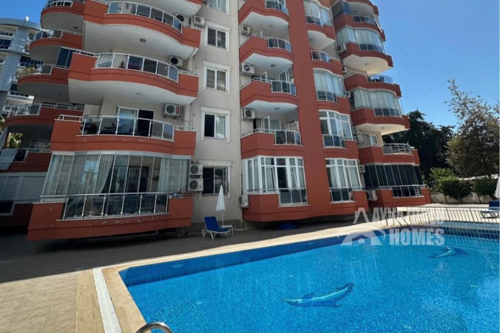 Ruim 2+1 appartement op slechts 400 meter van de zee, 120 m², 3 kamers, Turkije, Stad