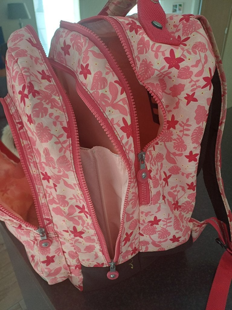 Boekentas kipling, Handtassen en Accessoires, Tassen | Schooltassen, Ophalen, Gebruikt, Rugtas