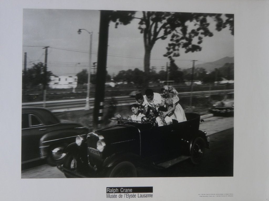 Ralph Crane Joyriding Teenagers Zwart-Wit Reproductie, Antiek en Kunst, Ophalen of Verzenden, Foto, Fotografie