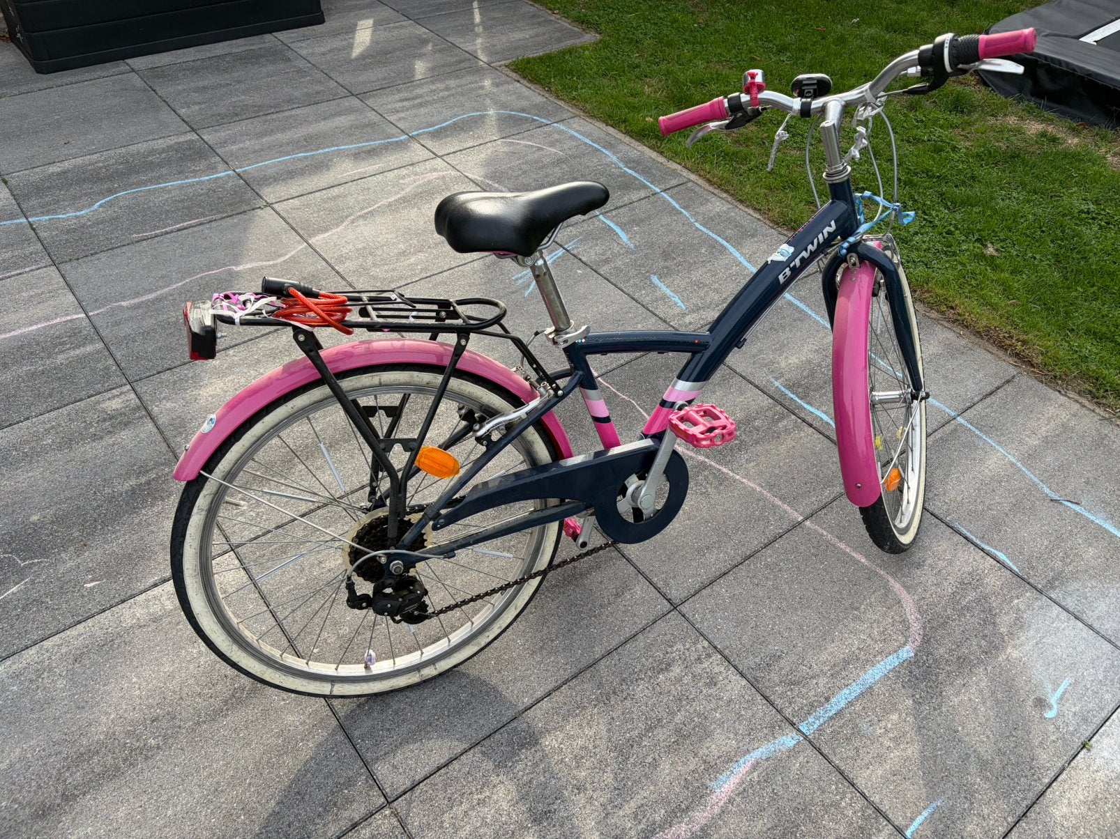 Btwin kinderfiets 24 inch, Fietsen en Brommers, Ophalen, Gebruikt, 24 inch, Versnellingen