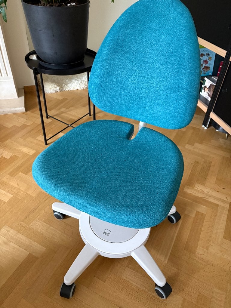 Chaise de bureau enfant Moll, Enlèvement, Utilisé, Blanc, Chaise de bureau