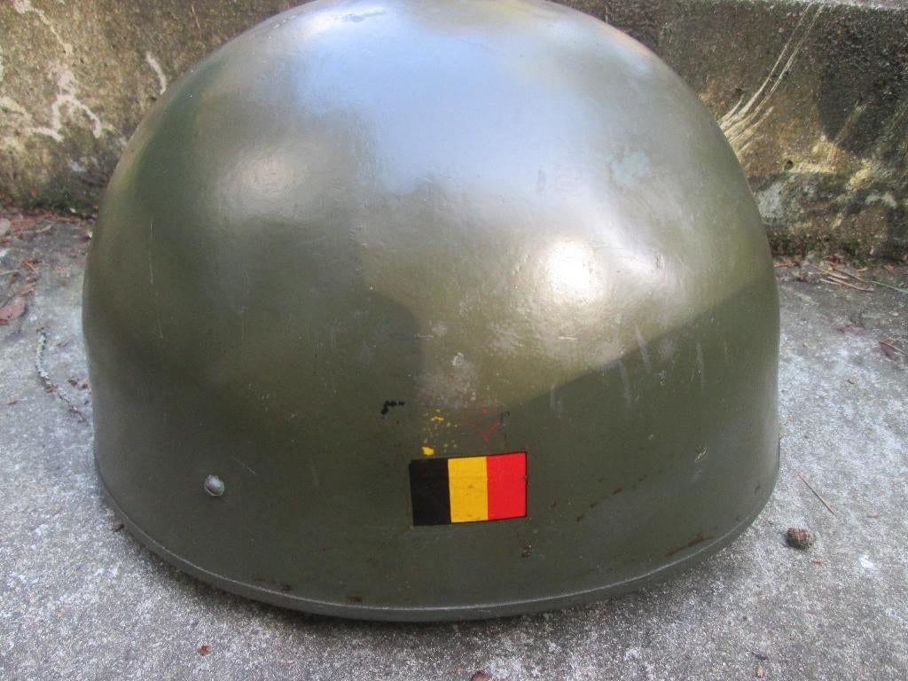 Belgische parahelm Congo ballon springen para-commando. TOP, Ophalen of Verzenden