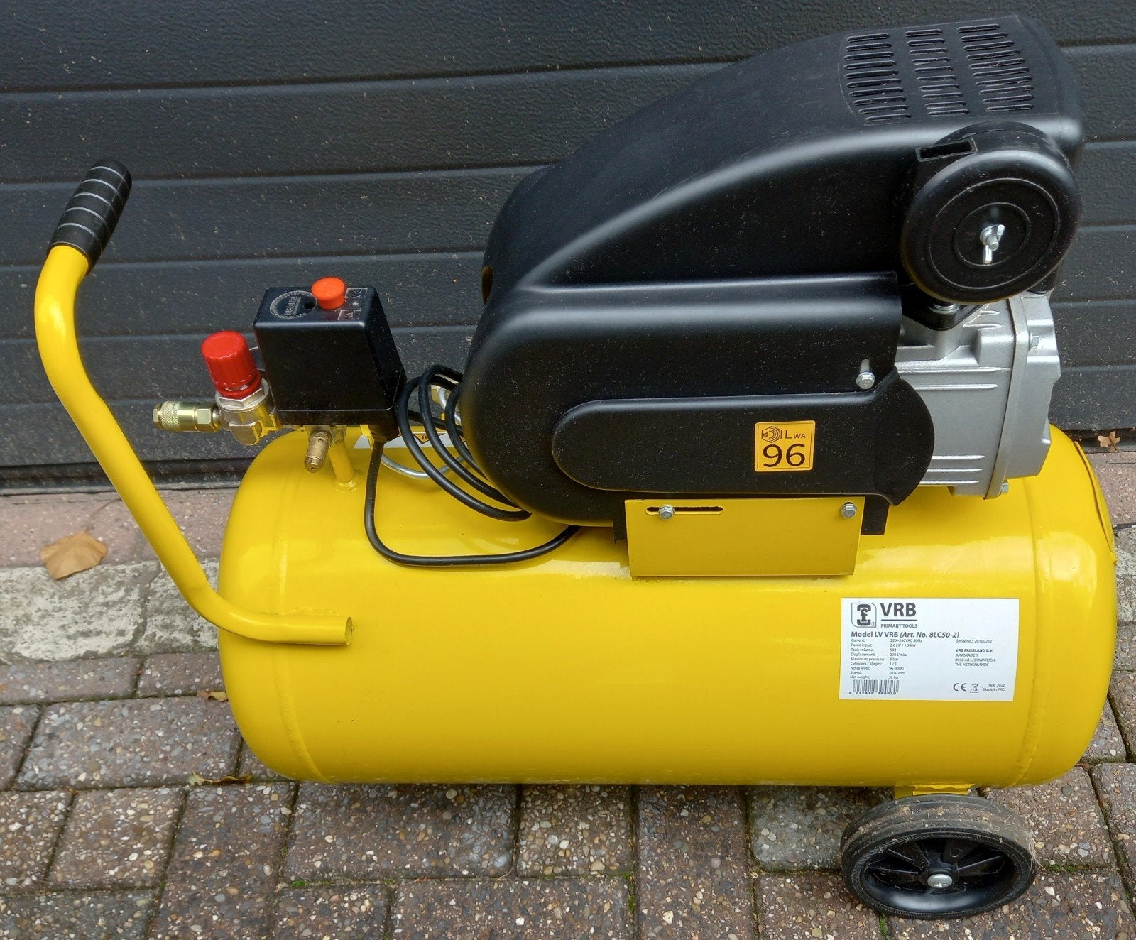 compressor merk VRB, Doe-het-zelf en Bouw, Ophalen