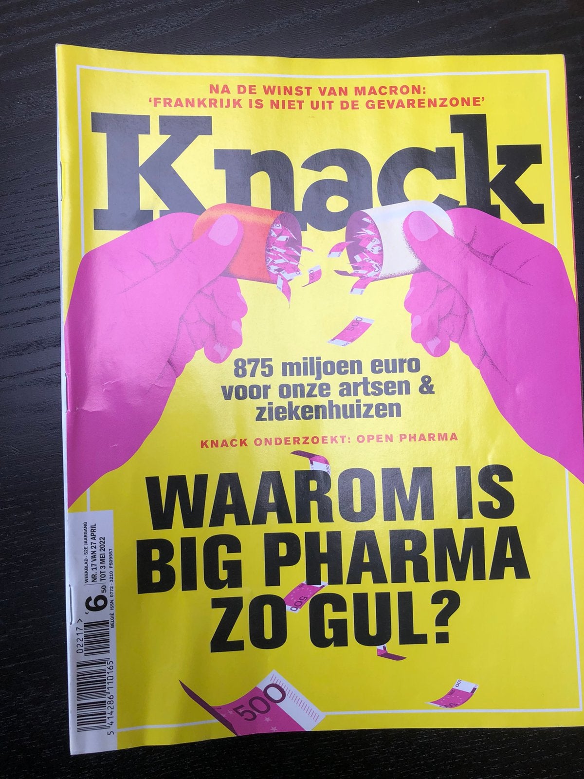 Knack 27 april 2023: Arno- music was his dope, Verzamelen, Ophalen, 1980 tot heden, Tijdschrift