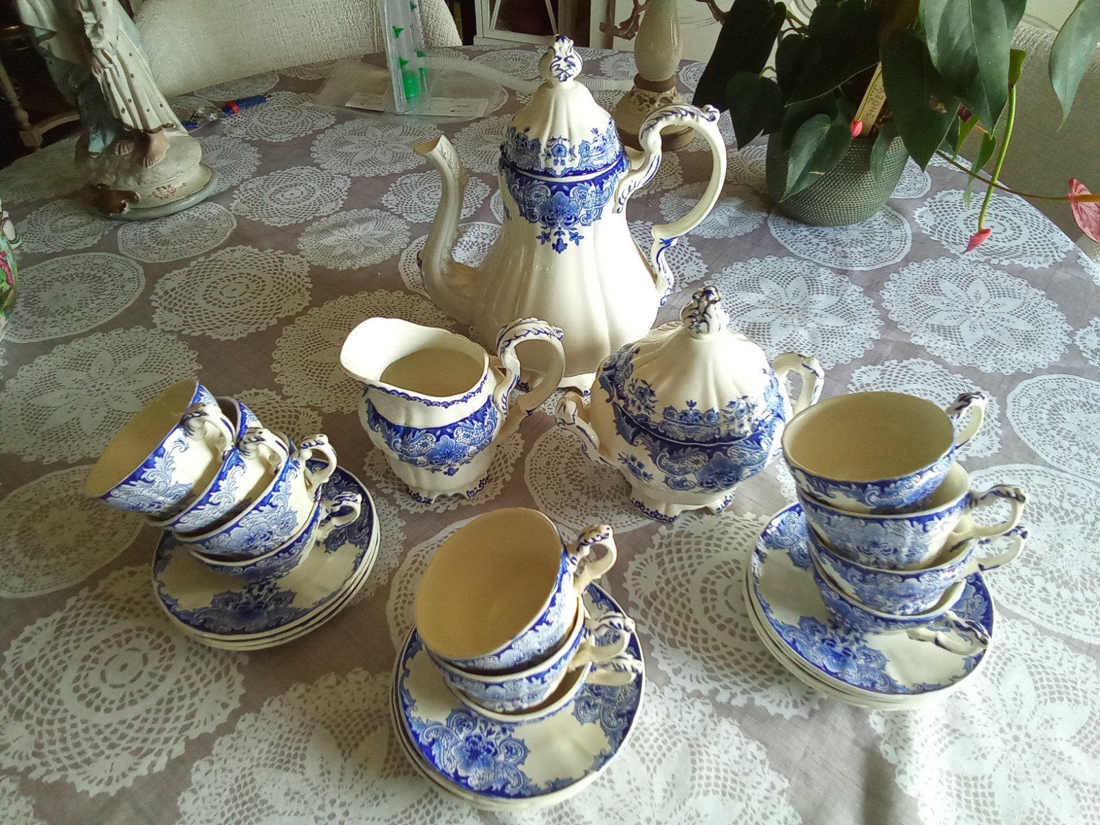 Antieke koffieset
