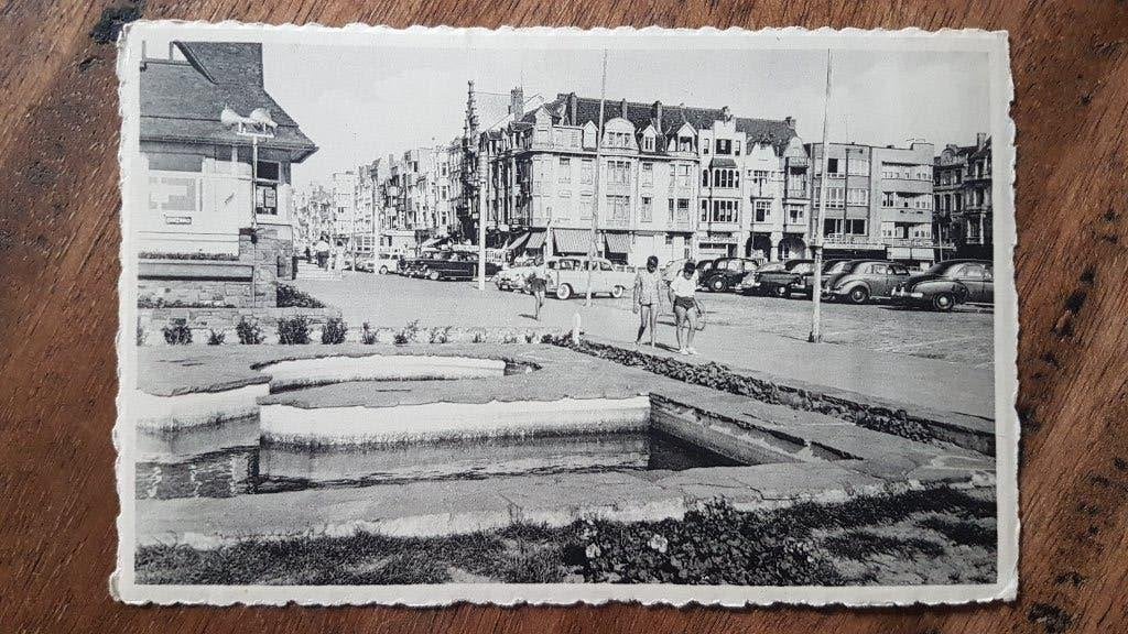 Postkaart Middelkerke Zeedijk, Collections, Enlèvement ou Envoi, 1940 à 1960, Affranchie, Flandre Occidentale