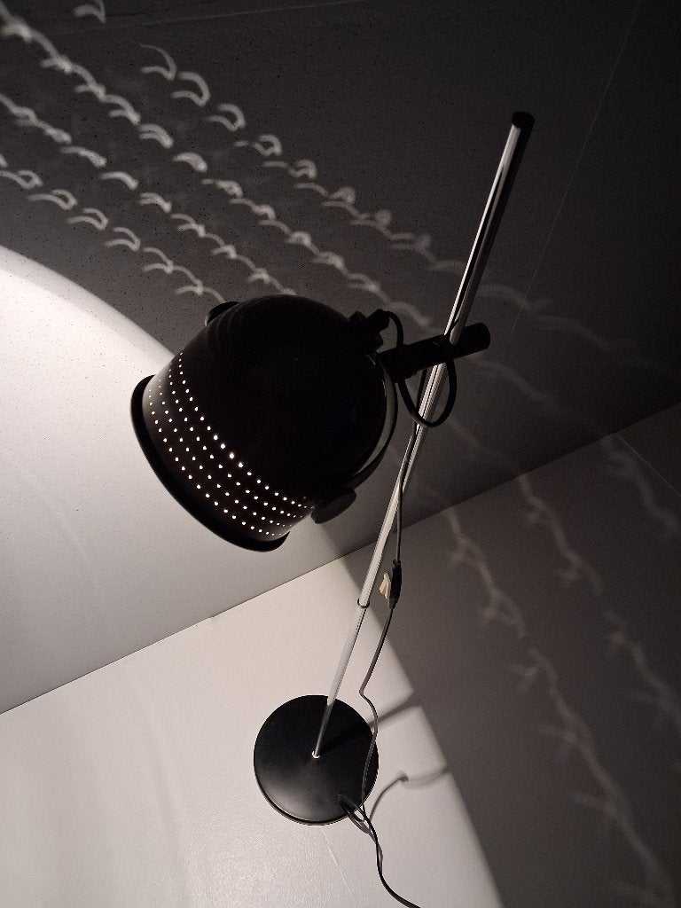 Vintage Industriële Vloerlamp, Jaren 50 - 70, Ophalen, Gebruikt, 100 tot 150 cm, Vintage