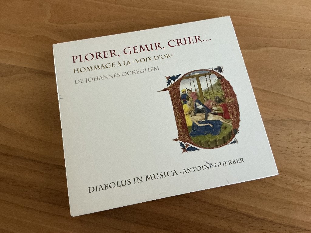 Ockeghem : Diabolus in Musica . Plorer, Gemir ..., Enlèvement ou Envoi, Moyen Âge et Renaissance, Comme neuf, Chant