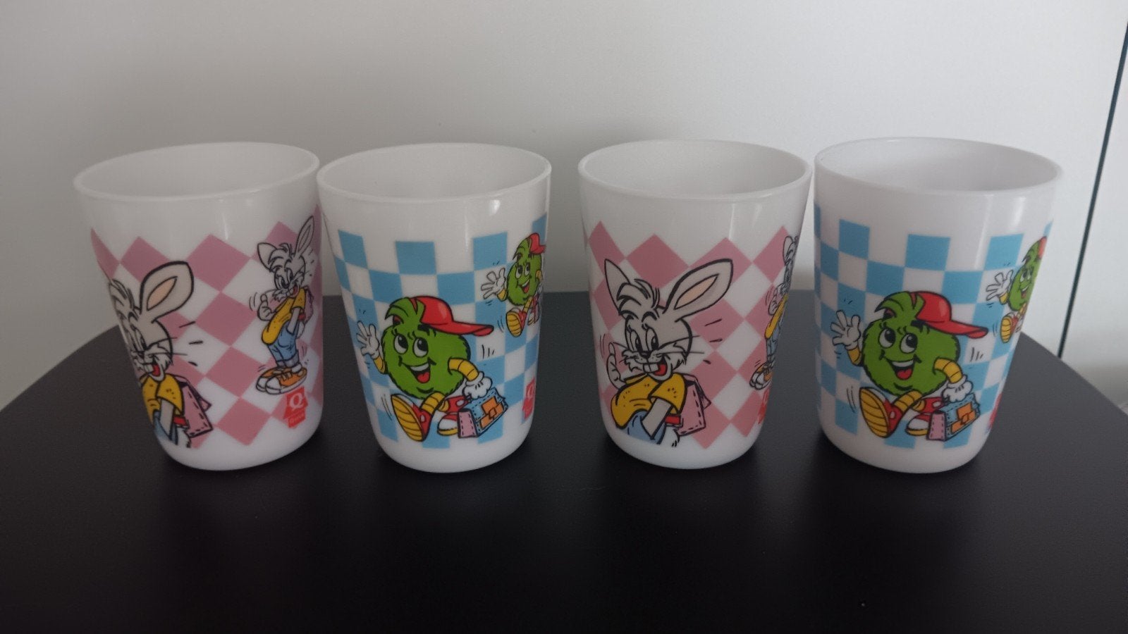 Vintage Quick.Bekers, Collections, Verres & Petits Verres, Enlèvement