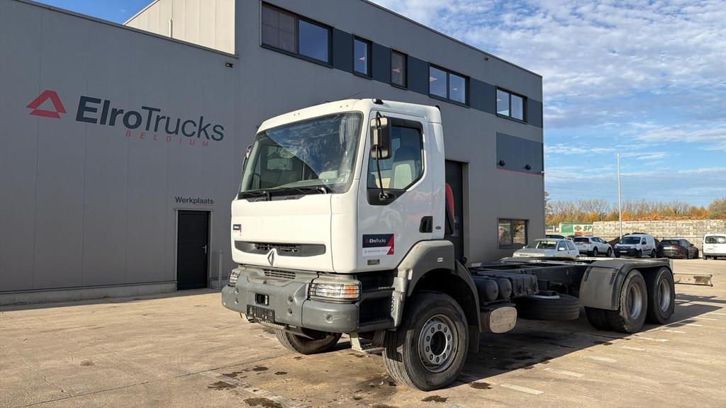 Renault Kerax 320 DCI (PARFAIT ETAT / CHASSIS LONGUE / LAMES, Achterwielaandrijving, Overige kleuren, Renault, 235 kW