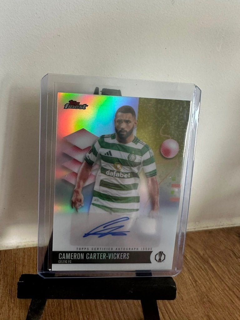 Topps Finest Auto - Celtic - Carter-Vickers, Ophalen of Verzenden, Nieuw, Spelerskaart