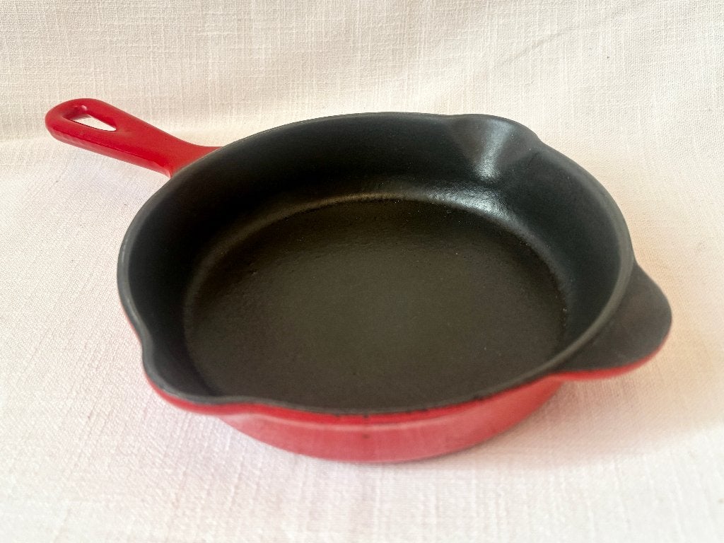 Le Creuset - Skillet (16), Gietijzer, Verzenden, Zo goed als nieuw, Keramische plaat