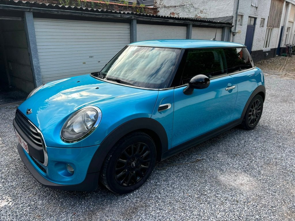 Mini One D, Auto's, Mini, Voorwielaandrijving, Stof, Blauw, Particulier