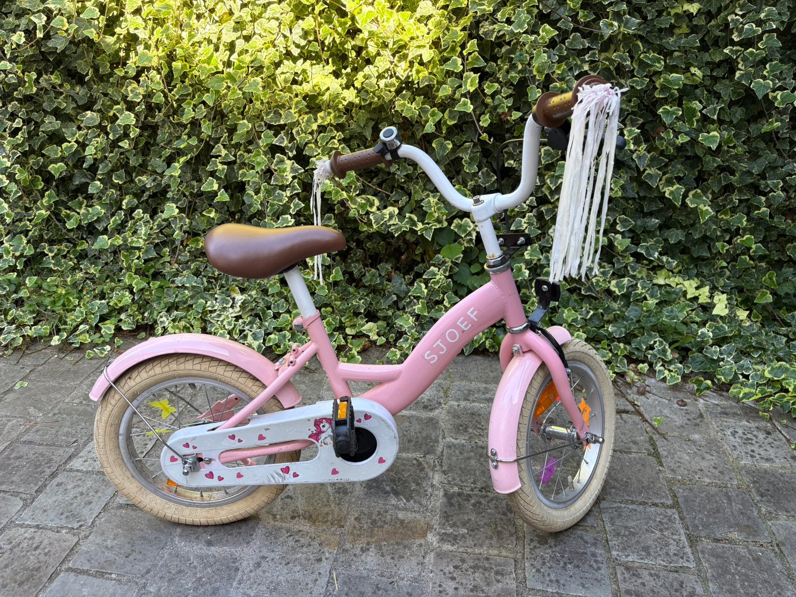Sjoef Dolly fiets 14inch, Ophalen, Gebruikt, Minder dan 16 inch