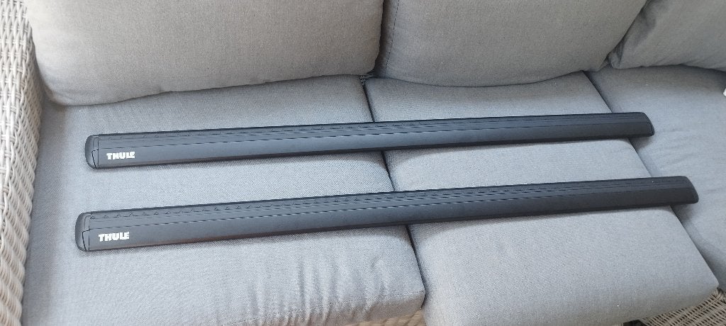 Thule Wingbar Evo 135 Black, Ophalen, Zo goed als nieuw