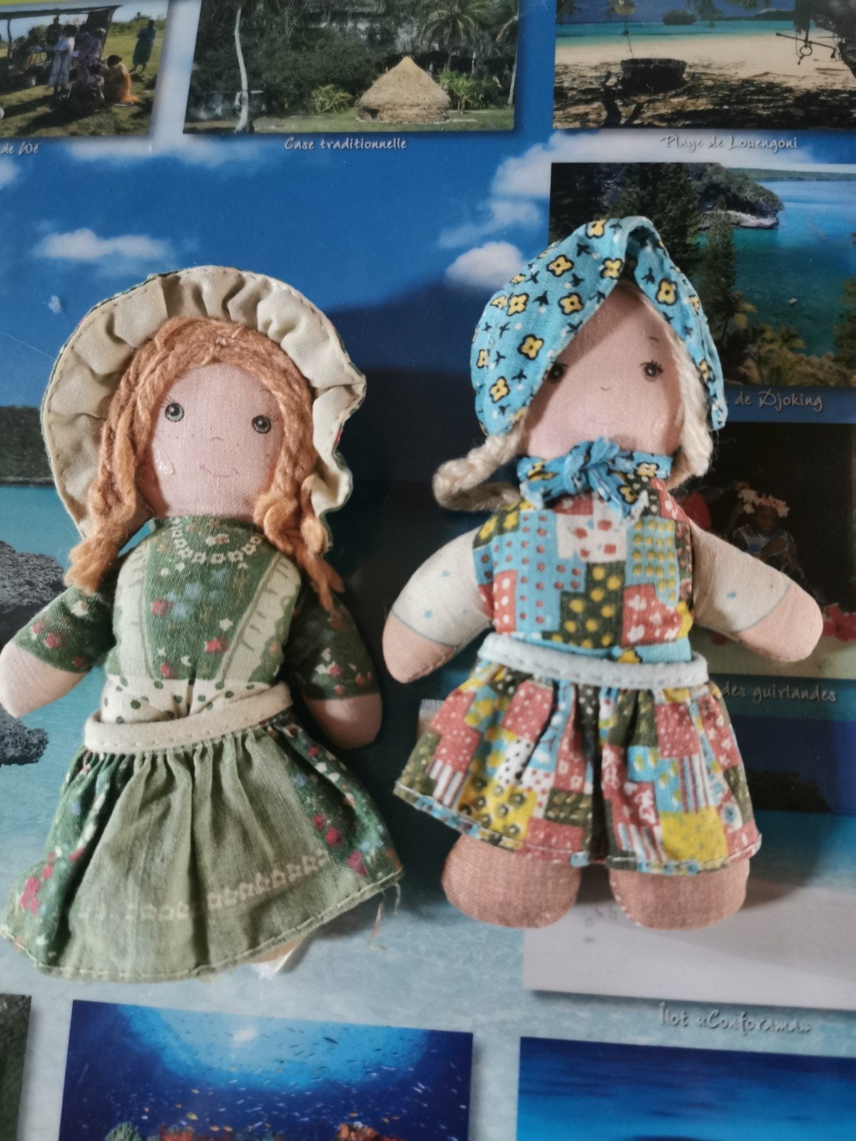 2 poupées poppen vintage Holly hobbie 1970, Verzamelen, Ophalen of Verzenden
