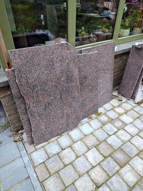 graniet afbraak keuken, Ophalen, Gebruikt, Graniet, Overige typen