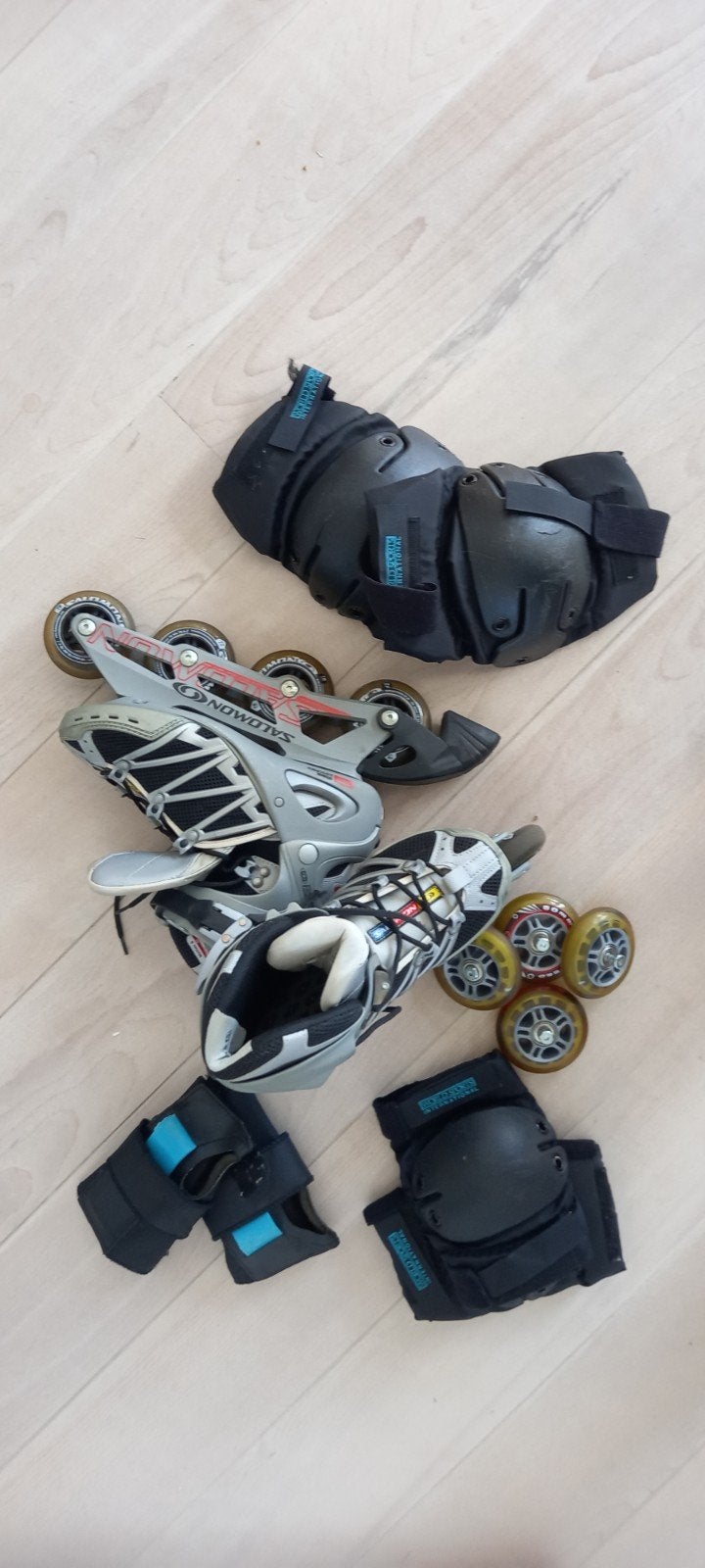 Gardiens de but en ligne Salomon 4 roues Mt39,, Femmes, Réglable, Enlèvement, Salomon