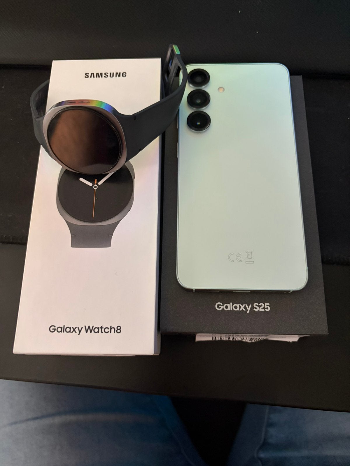 Samsung galaxy s25 256gb Mint + Galaxy Watch 8, Télécoms, Téléphonie mobile | Samsung, Comme neuf, Enlèvement, Sans abonnement