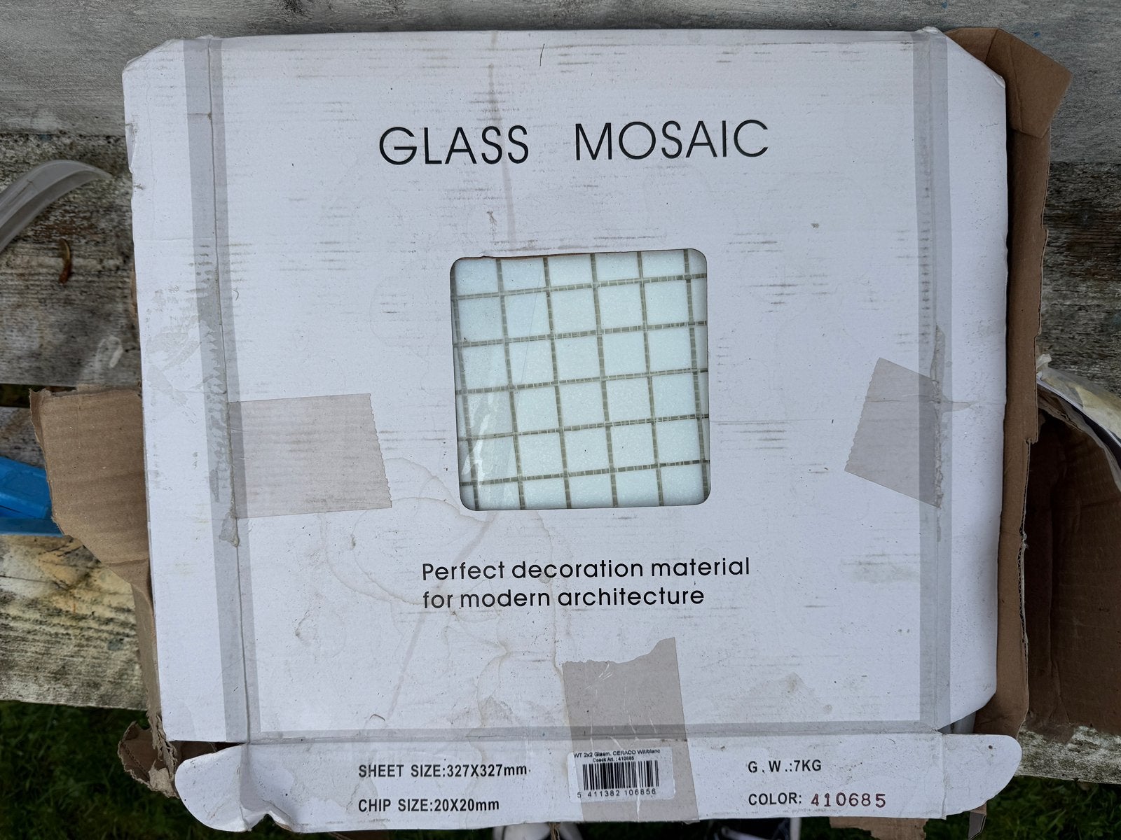 Carreaux de mosaïque, Bricolage & Construction, 20 à 40 cm, Céramique, Enlèvement, 20 à 40 cm