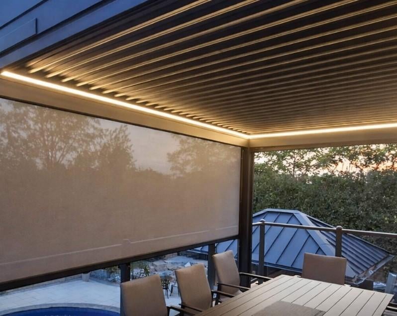 Pergola Bioclimatique motorisée, Jardin & Terrasse, Abris de jardin, Neuf, Autres types, Métal, Enlèvement ou Envoi