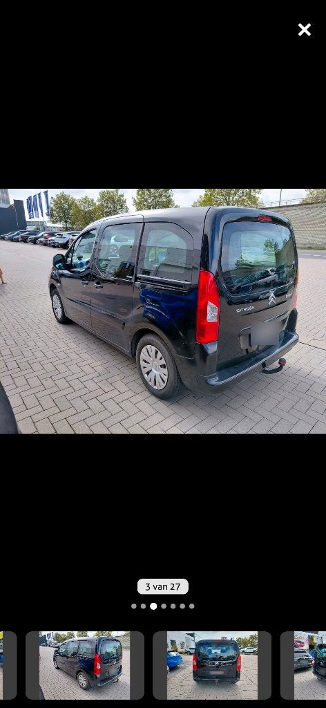 Citroën Berlingo 1.6hdi, Euro 5, Stof, Elektrische ramen, 4 cilinders