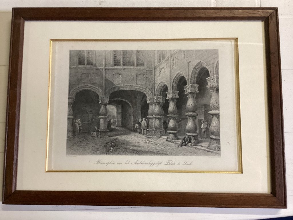 gravure ancienne, Antiquités & Art, 29 cm, Gravure, Enlèvement, Vie quotidienne