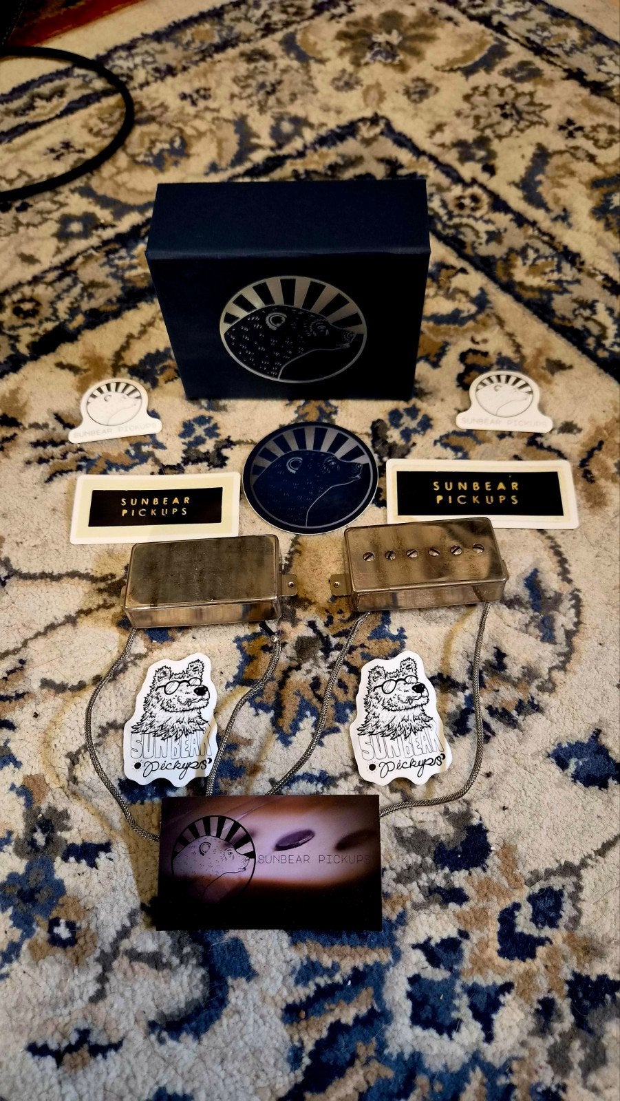 Sunbear (humbucker sized) set - SunBird & 56 SB90, Muziek en Instrumenten, Instrumenten | Onderdelen, Ophalen, Zo goed als nieuw