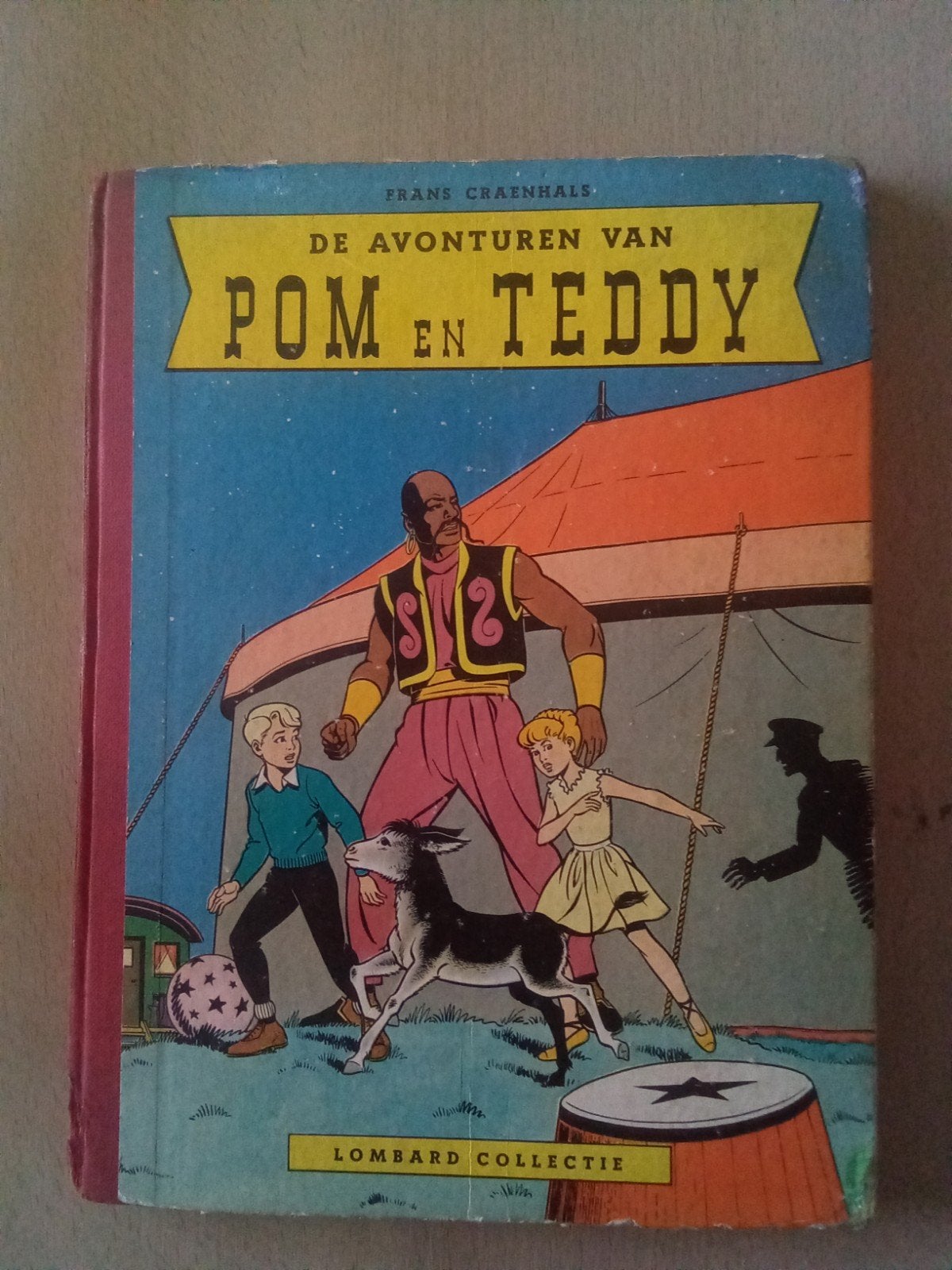 Stripverhaal Pom en Teddy (1956), Ophalen of Verzenden