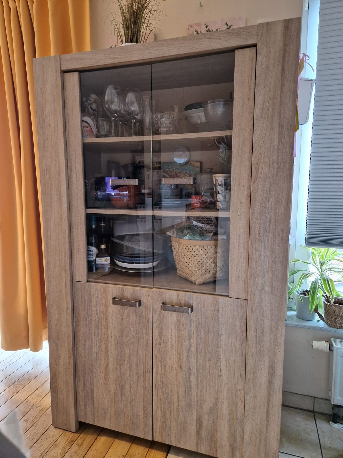 Vitrine salle à manger, Enlèvement, Utilisé, Chêne
