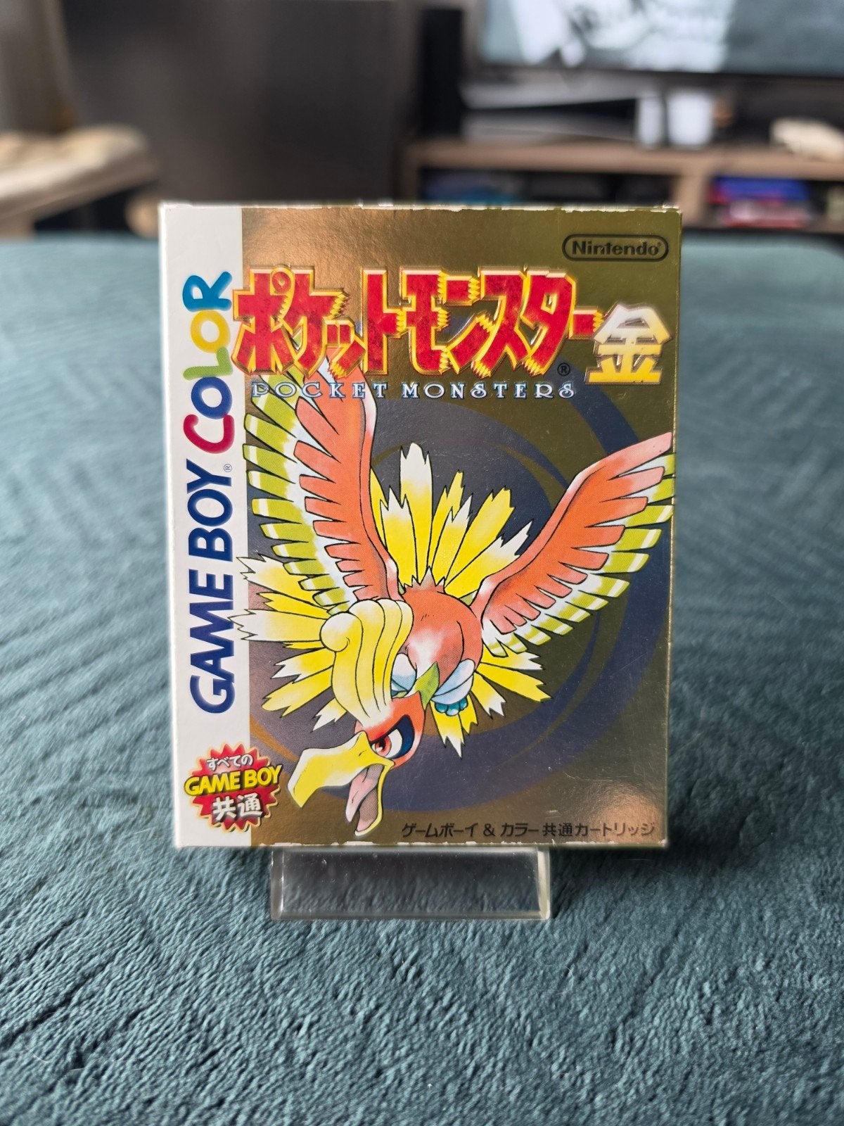 Pokémon Gold - Nintendo GameBoy Color - Japans, Games en Spelcomputers, Ophalen of Verzenden, Zo goed als nieuw
