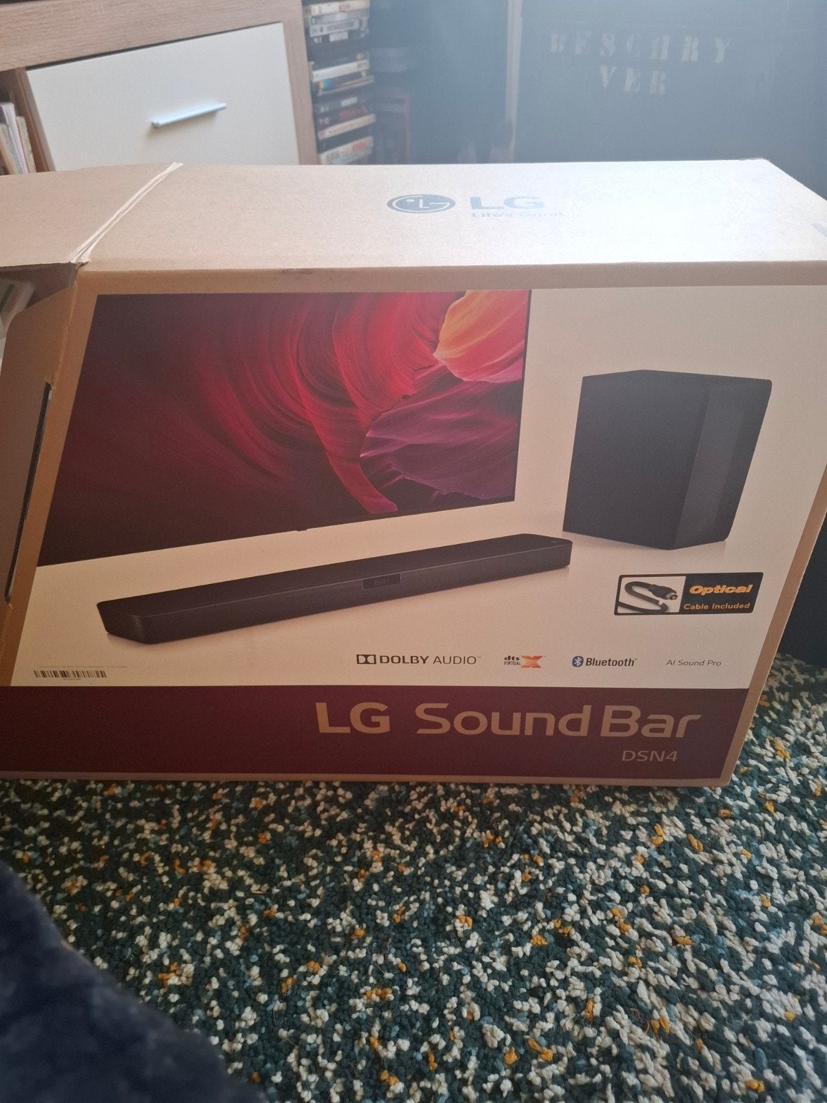DOOR DSN4.DDEULLK, Ophalen, Met externe subwoofer, Nieuw