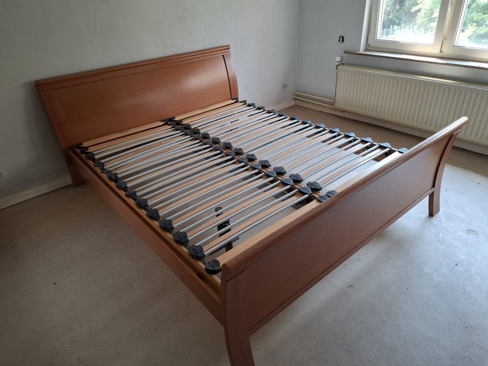 Lit moderne 160/200 cm + 2 sommiers Lattoflex, Maison & Meubles, Comme neuf, Enlèvement, 200 cm, Deux personnes