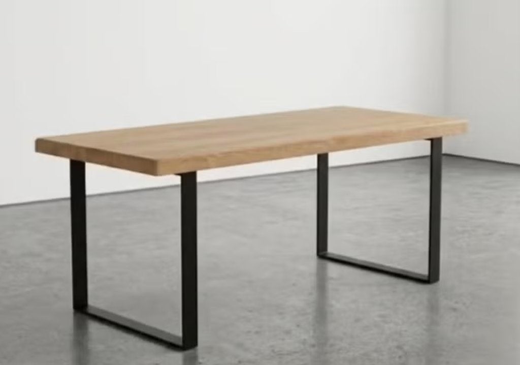 eiken tafel, Ophalen