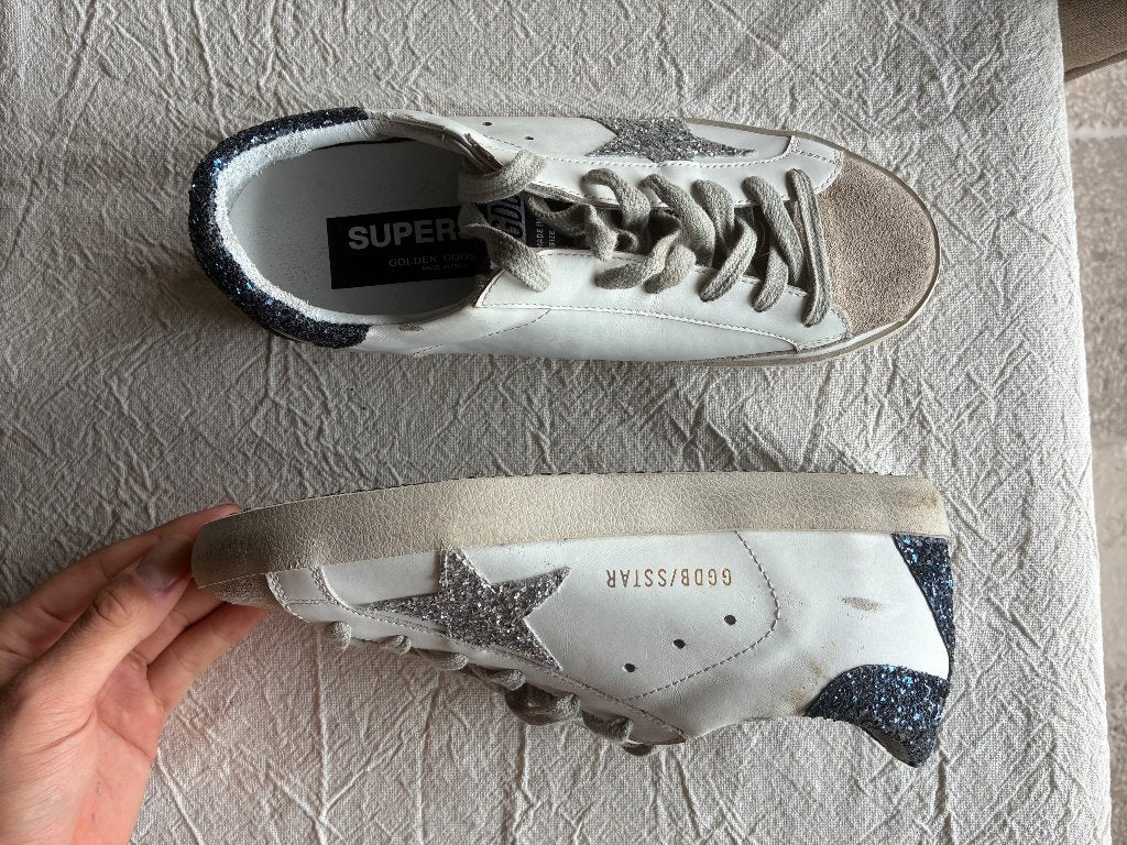 Golden goose sneakers, Kleding | Dames, Schoenen, Verzenden, Wit, Golden goose, Zo goed als nieuw