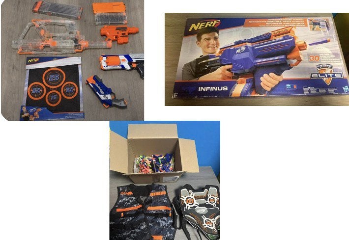 Collection Nerf, Enfants & Bébés, Jouets | Extérieur | Jeu d'action, Enlèvement ou Envoi, Utilisé